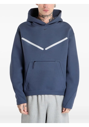 Nike reflective-accents hoodie - Blue