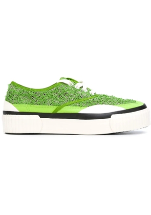 Julien David platform sneakers - Green