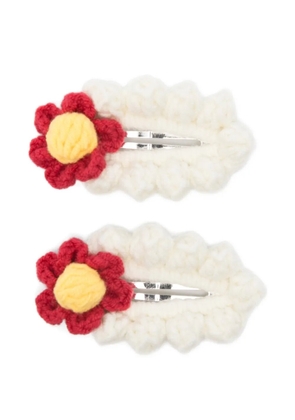 Stine Goya hand-crocheted hair clip - Red