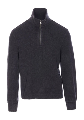 Circolo 1901 half-zip high-neck sweater - Grey