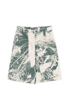 Reese Cooper patch-pocket cargo shorts - Neutrals