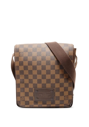 Louis Vuitton Pre-Owned 2008 PM Brooklyn Damier Ebène shoulder bag - Brown