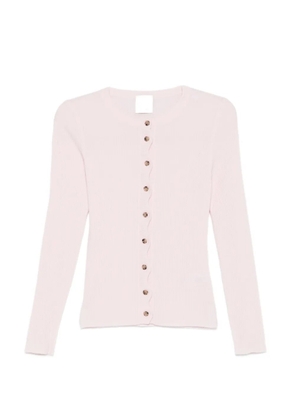 Allude ribbed cardigan - Pink