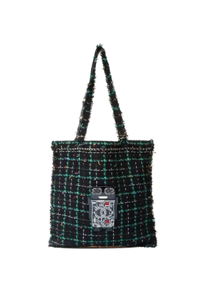 CHANEL Pre-Owned 2016-2017 robot chain tote bag - Black