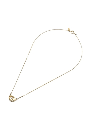 Givenchy Pre-Owned 1980-1990s logo-detail necklace - Gold