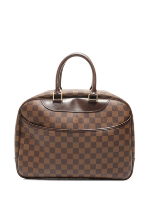 Louis Vuitton Pre-Owned 2000s Deauville Damier Ebène tote bag - Brown