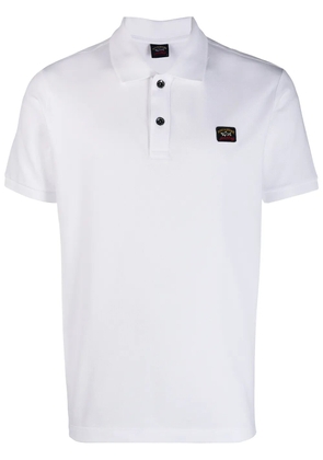 Paul & Shark polo shirt with logo patch - White