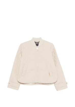 Barbour quilted zip-up jacket - Neutrals