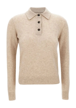 Filippo De Laurentiis button-fastening polo shirt - Neutrals