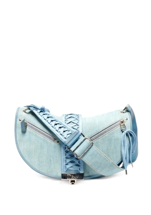 Christian Dior Pre-Owned 2002 denim shoulder bag - Blue