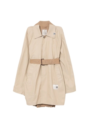 Maison MIHARA YASUHIRO belted trench coat - Neutrals