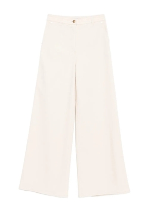 Agnona cotton trousers - Neutrals