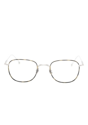 Matsuda rectangle-frame glasses - Silver