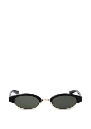 Alexander McQueen Eyewear cat eye sunglasses - Black