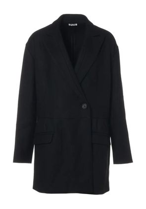 Miu Miu Pre-Owned 2009 wool coat - Black