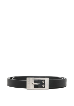Rick Owens square-buckle belt - Black