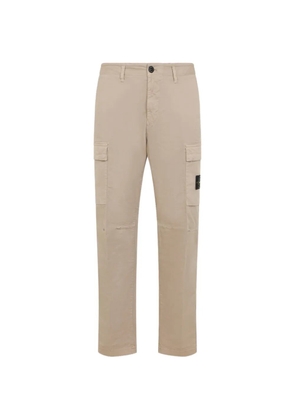 Stone Island logo-patch cargo trousers - Neutrals
