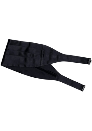 Brunello Cucinelli satin cummerbund - Blue