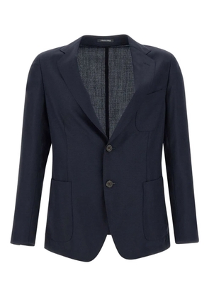 Marchesani buttoned blazer - Blue