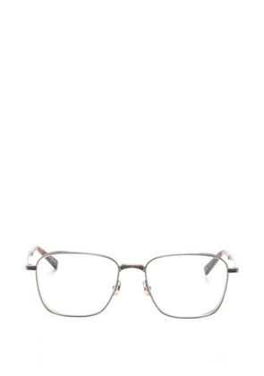 Matsuda square-frame glasses - Silver