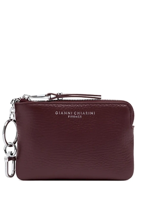 GIANNI CHIARINI zipped keyring purse - Red