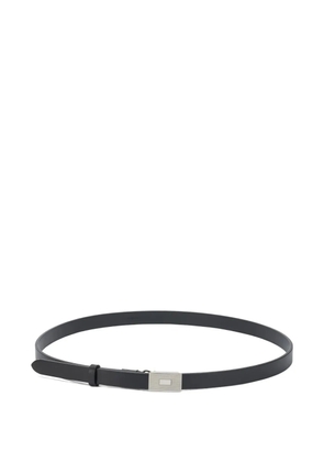 Auralee slide-buckle leather belt - Black