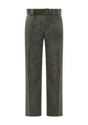 DICKIES corduroy-texture straight trousers - Green