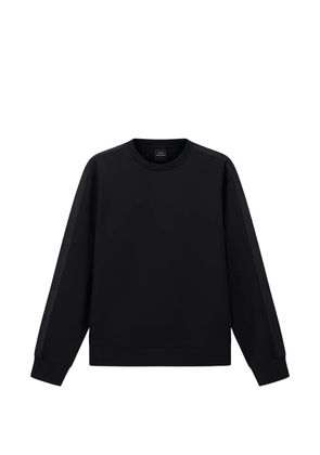 Armani Exchange crew-neck sweatshirt - Black