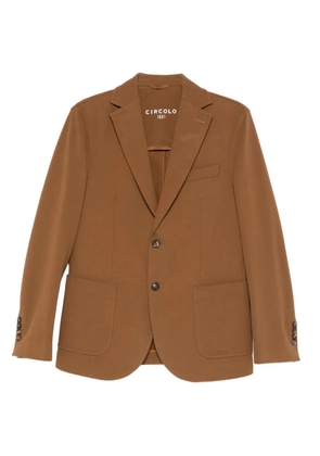 Circolo 1901 single-breasted blazer - Brown