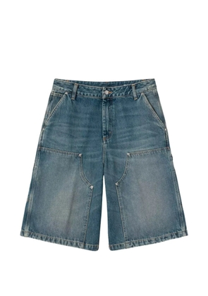 Carhartt WIP belt loops denim shorts - Blue