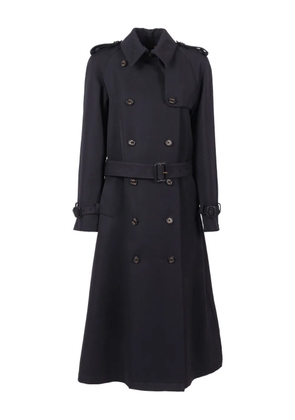 Sealup Atena buckle-belt trench coat - Blue