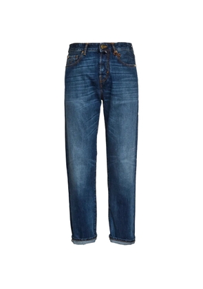 Jacob Cohën button closure regular-straight jeans - Blue