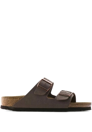 Birkenstock Arizona Birkibuc buckled sandals - Brown