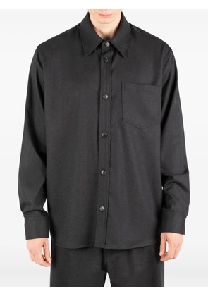 Société Anonyme Chianti pocket wool shirt - Grey