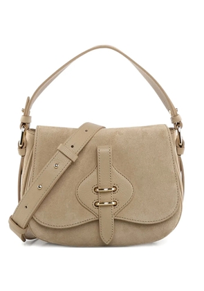 Coccinelle small buckle-detail shoulder bag - Neutrals