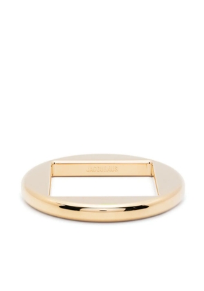 Jacquemus Le Bracelet Rond bracelet - Gold