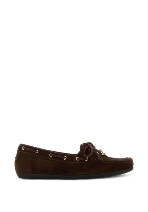 Ferragamo charm-detail shoes - Brown