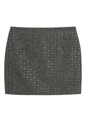 A Paper Kid embellished mini skirt - Grey