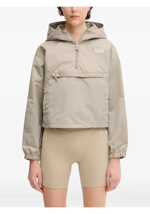Sporty & Rich hooded pouch-pocket jacket - Neutrals