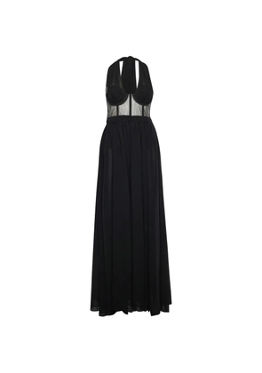 For Love And Lemons Anya halterneck gown - Black