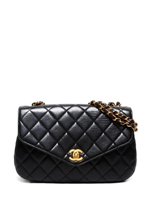 CHANEL Pre-Owned 1994-1996 diamond-quilted shoulder bag - Black
