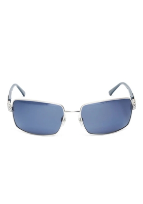 CHANEL Pre-Owned 2000s rectangle sunglasses - Silver