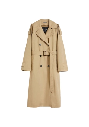 Weekend Max Mara belted double-breasted coat - Neutrals