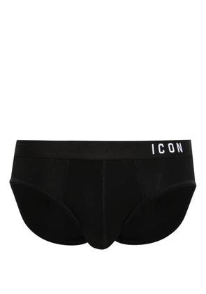 DSQUARED2 Icon-waistband briefs - Black