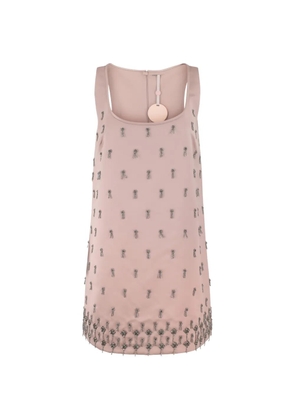 Alexis Delma mini dress - Pink