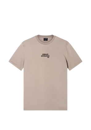 Armani Exchange round-neck T-shirt - Neutrals