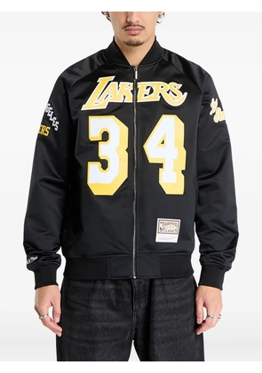 Mitchell & Ness NBA Los Angeles Lakers Shaquille O'Neal bomber jacket - Black