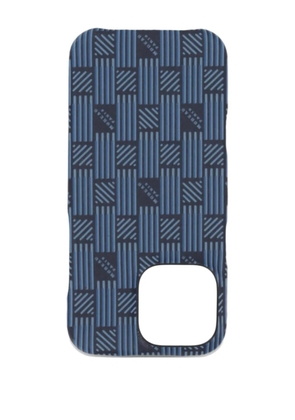 Moreau patterned iphone 16 max cover - Blue