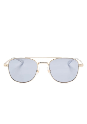Montblanc pilot-frame sunglasses - Gold