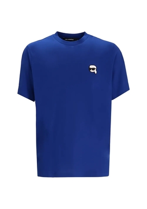Karl Lagerfeld crew-neck T-shirt - Blue